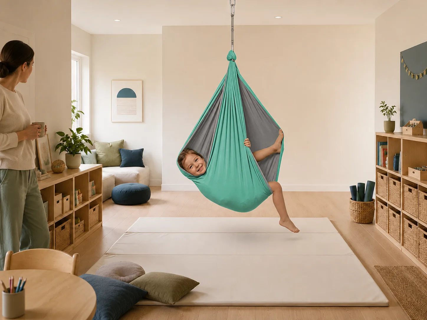 A soft place to move, stretch and reset.